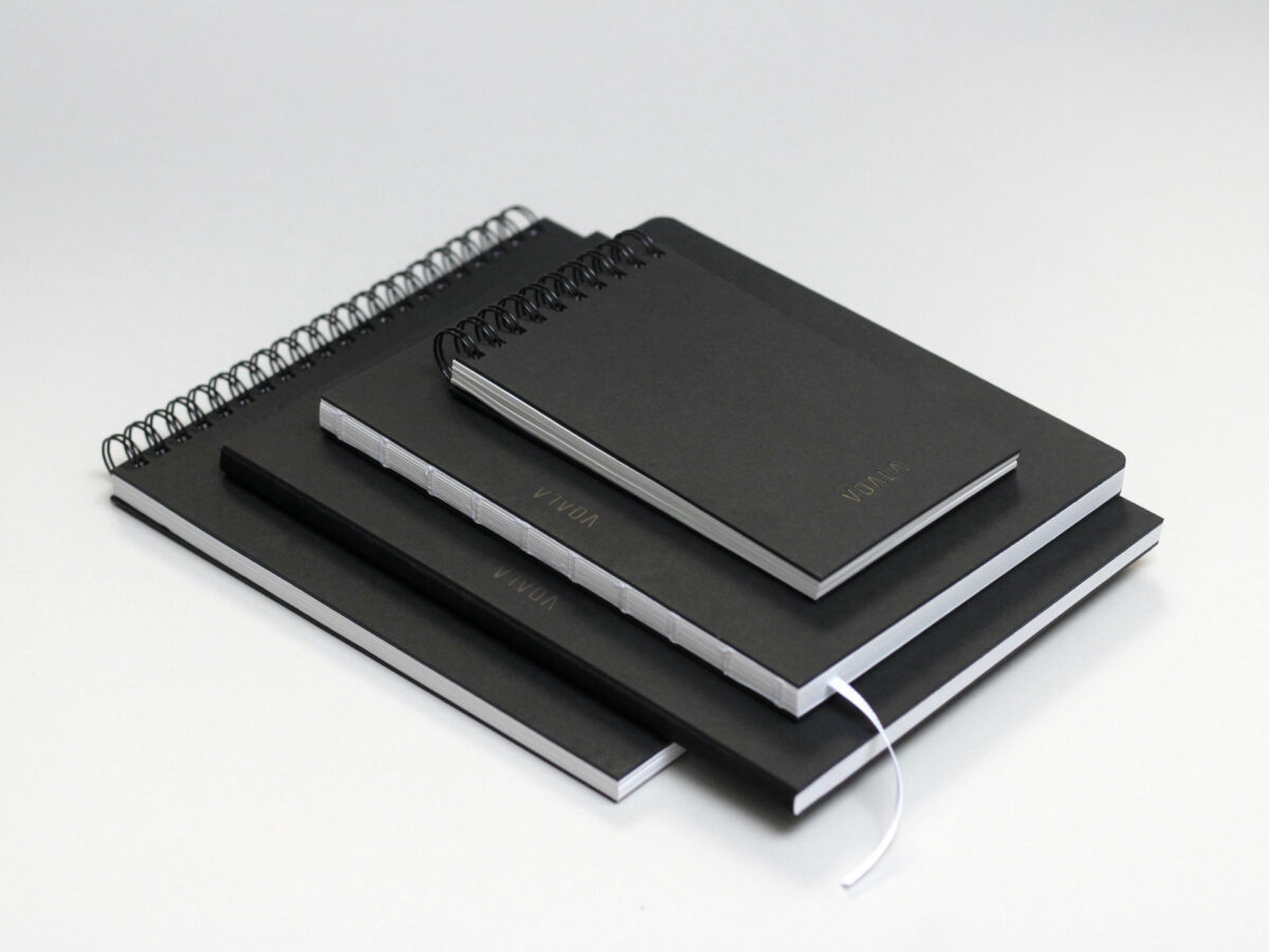 voala_RAW_Book_Black_sešity_skicáky_zápisníky