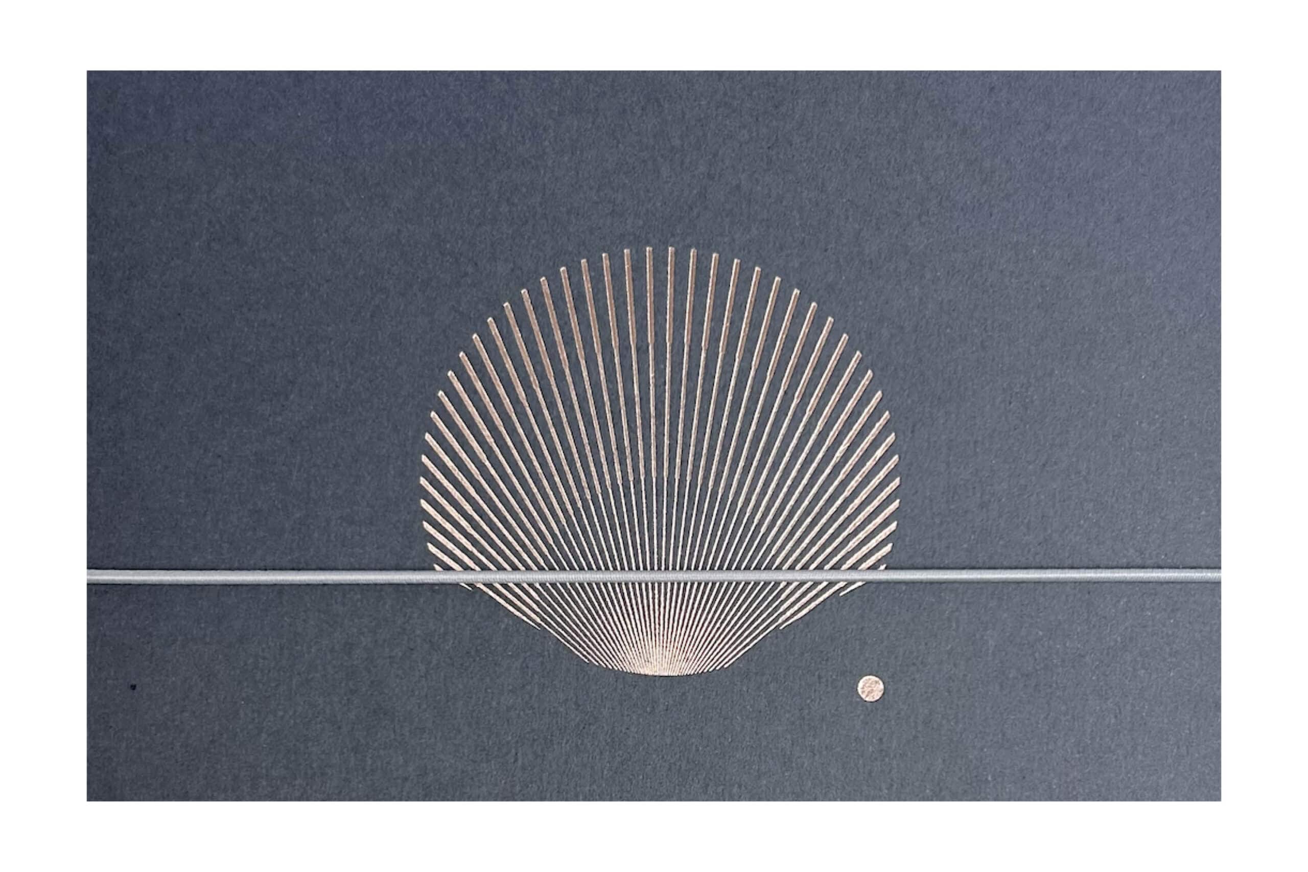 Voala diář 26 Shell měď